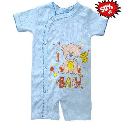 Комбинезон человечек тонкий на кнопочках з накатом